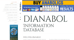 Desktop Screenshot of dianabol.com